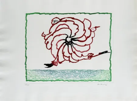 Eau-Forte Alechinsky - Sans titre