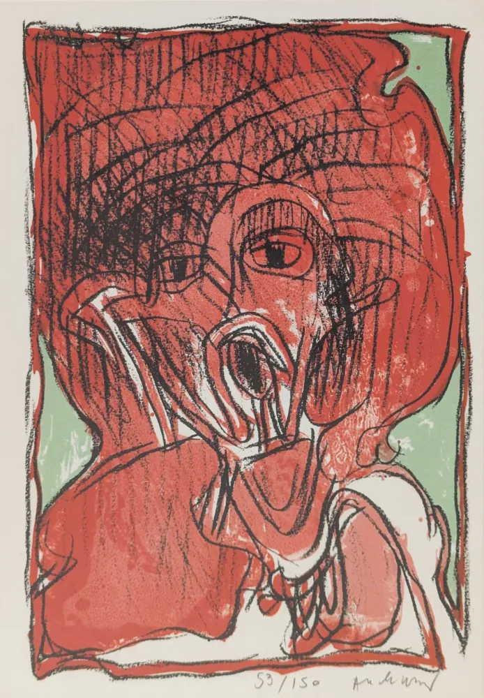 Lithographie Alechinsky - Schismes 