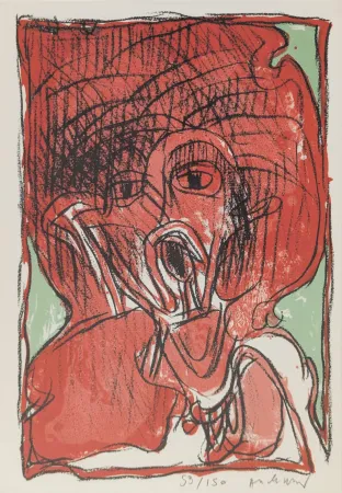 Lithographie Alechinsky - Schismes 
