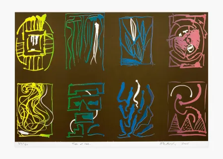 Lithographie Alechinsky - Tap et car