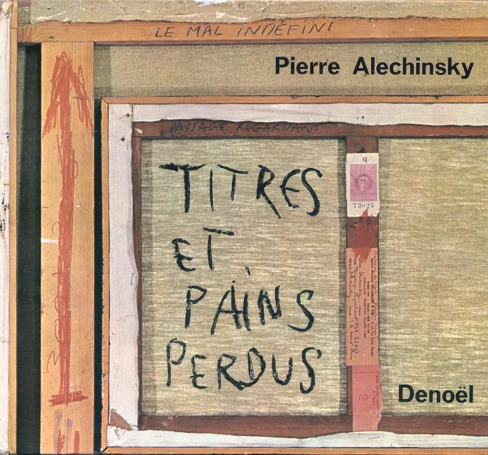 Livre Illustré Alechinsky - Titres et Pains perdus