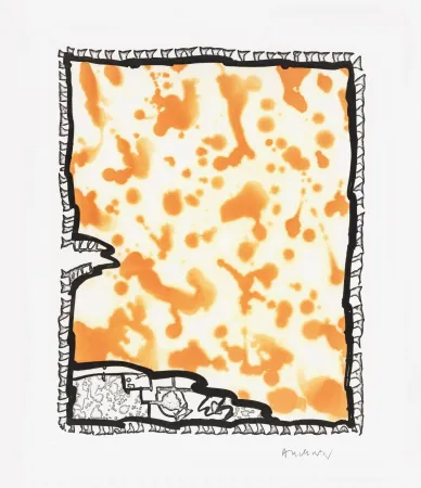 Linogravure Alechinsky - Traité des excitants modernes 07