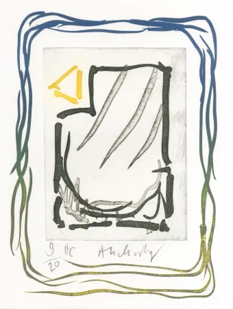 Eau-Forte Alechinsky - Triade