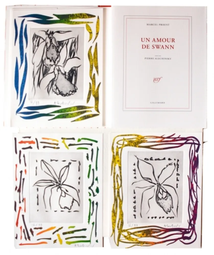 Livre Illustré Alechinsky - Un amour de Swann