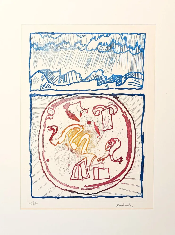 Eau-Forte Et Aquatinte Alechinsky - Underground