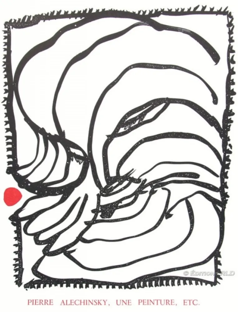 Aucune Technique Alechinsky - Une peinture etc...