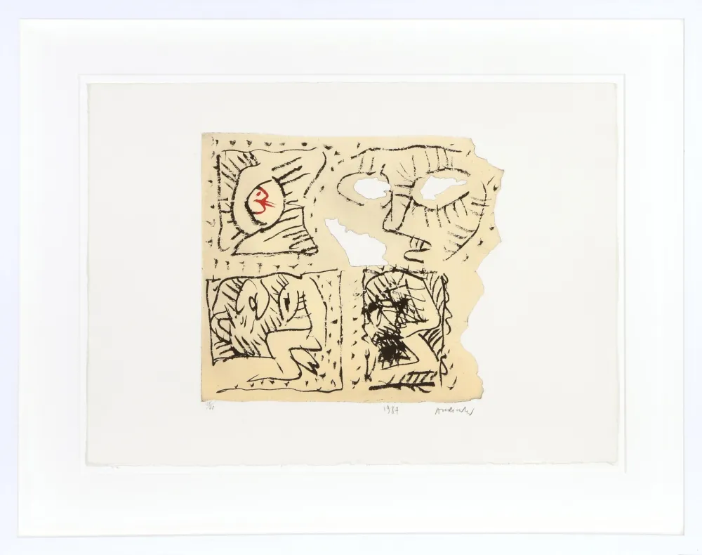 Aquatinte Alechinsky - Untitled