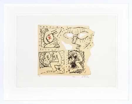 Aquatinte Alechinsky - Untitled