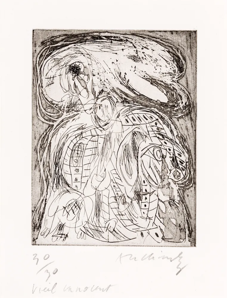 Eau-Forte Alechinsky - Vieil innocent