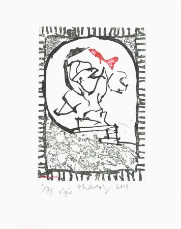 Eau-Forte Alechinsky - Vigie