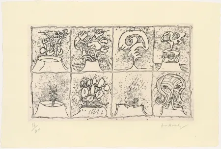 Eau-Forte Alechinsky - Vulcanalyses 02