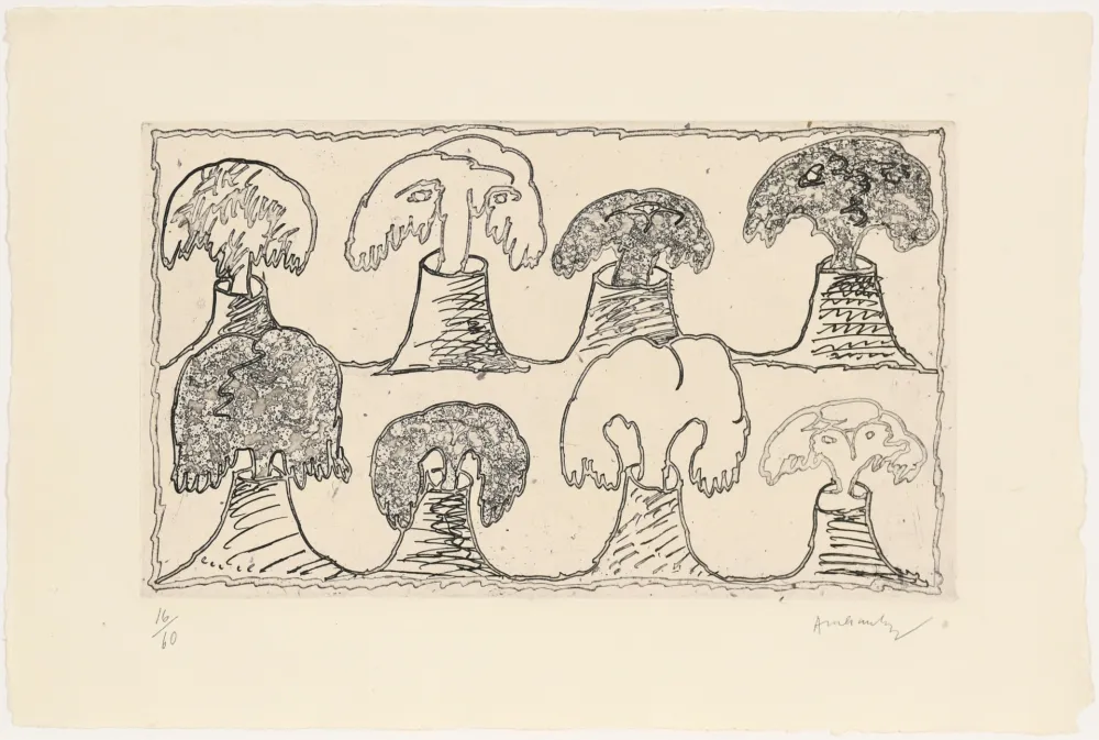 Eau-Forte Alechinsky - Vulcanalyses 03