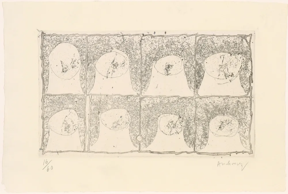 Eau-Forte Alechinsky - Vulcanalyses 06