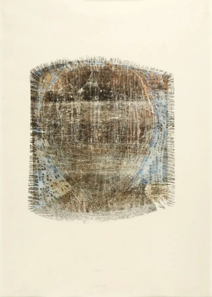 Gravure Sur Bois Altenbourg - Der gelöschte Blick