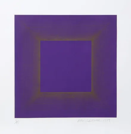Aquatinte Anuszkiewicz - Midnight Suite (Purple with Silver)