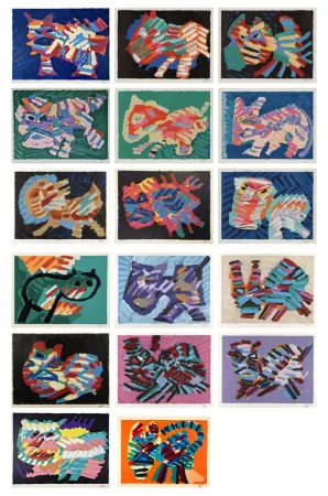 Lithographie Appel - Cats