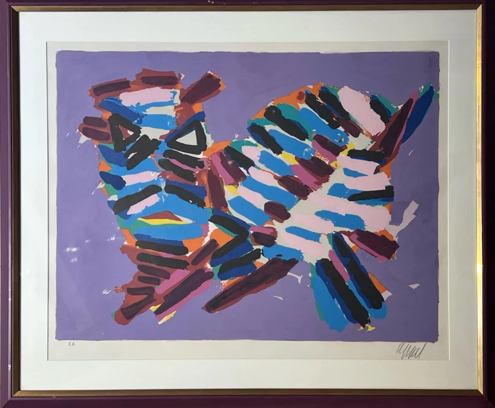 Lithographie Appel - Innocent cat 