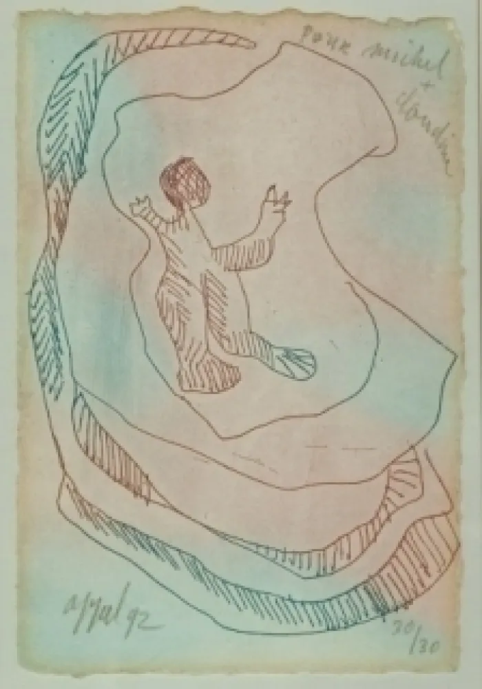 Eau-Forte Et Aquatinte Appel - Sans Titre