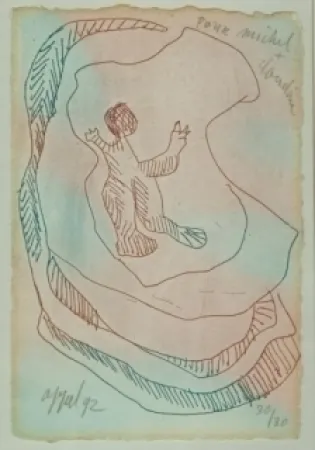 Eau-Forte Et Aquatinte Appel - Sans Titre