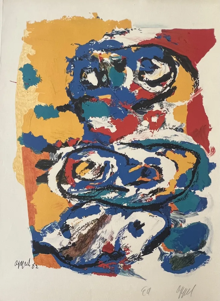 Lithographie Appel - Toi et Moi, 1962- Exemplaire d'artiste ea