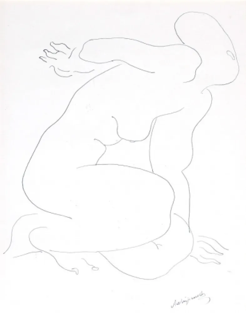 Aucune Technique Archipenko - Untitled Study