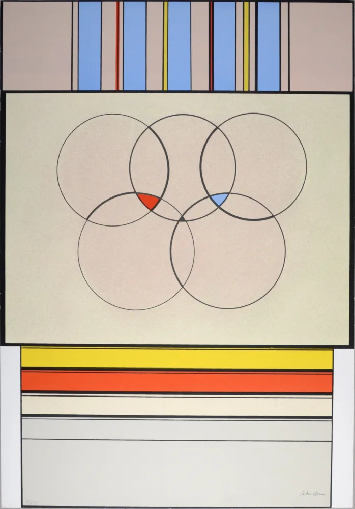 Sérigraphie Arden-Quin - Composition