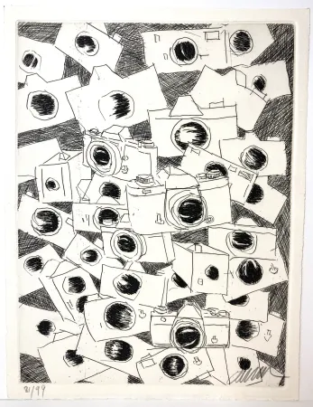 Eau-Forte Arman - Accumulations 