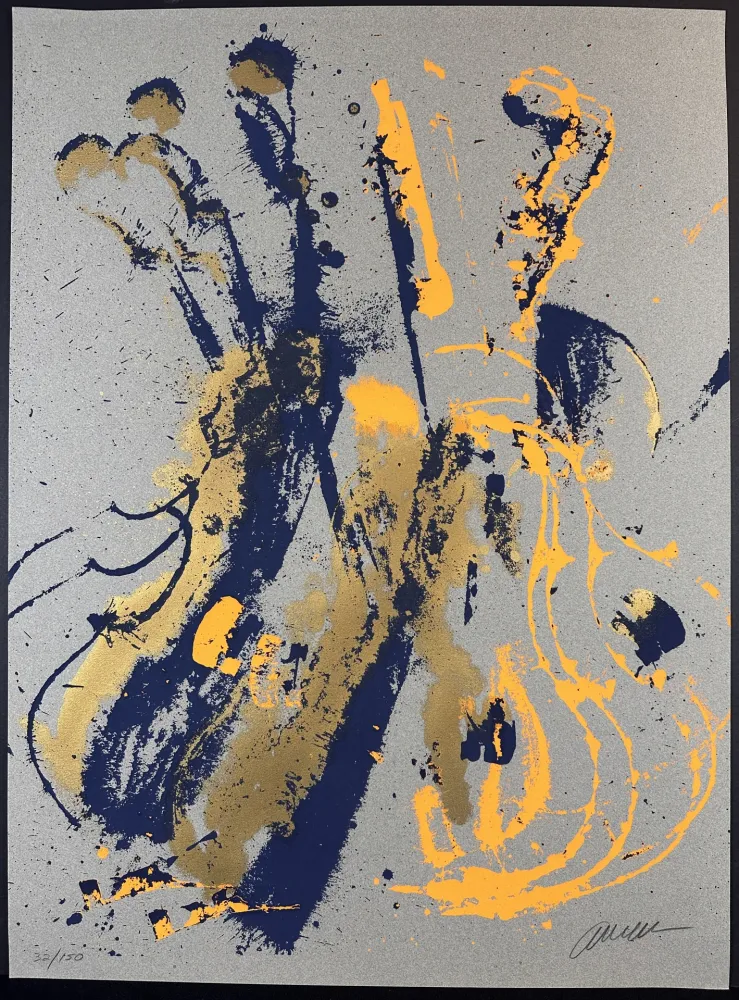 Sérigraphie Arman - Grey Mood