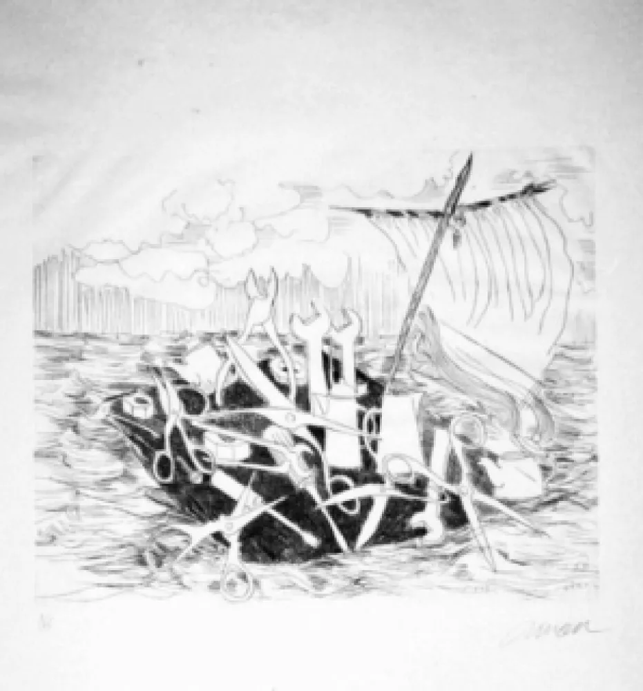 Livre Illustré Arman - Le naufrage de Méduse