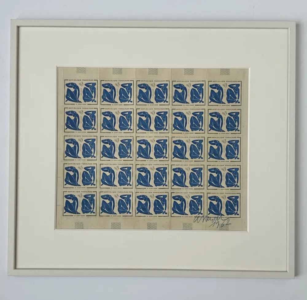 Aucune Technique Arman - MATISSE NUS BLEUS