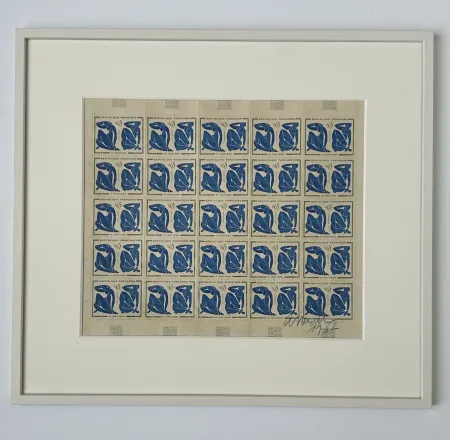 Aucune Technique Arman - MATISSE NUS BLEUS