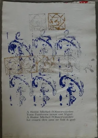 Livre Illustré Arman - Ritournelle pour Saint Michel l'Observatoire