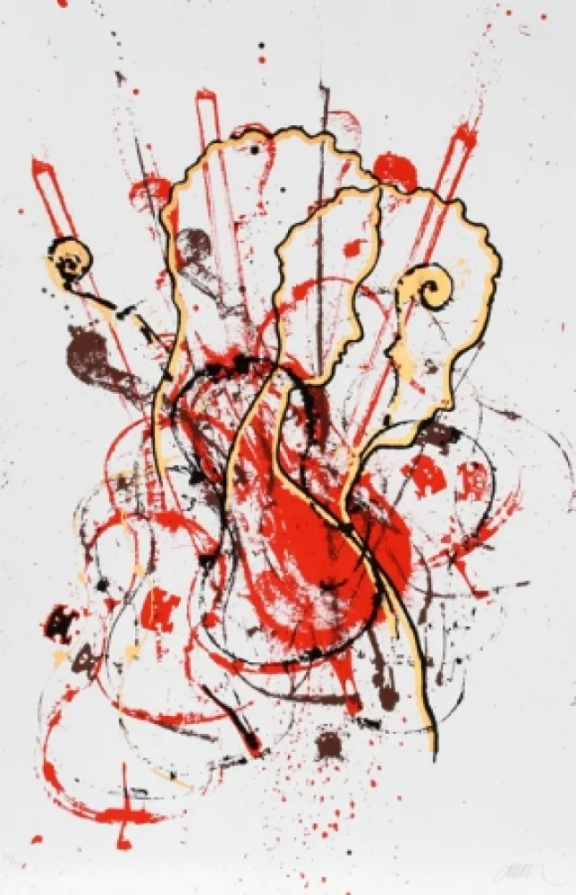 Sérigraphie Arman - Sans titre