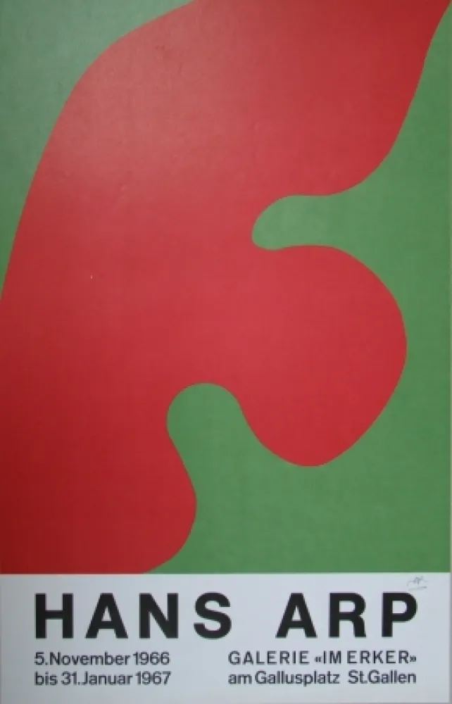 Lithographie Arp - Composition