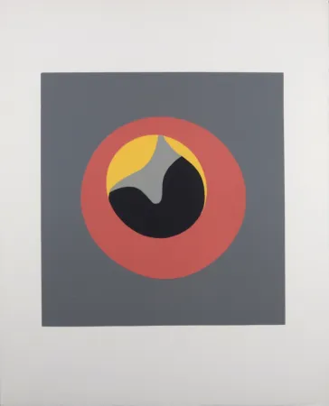 Gravure Sur Bois Arp - Composition (D)