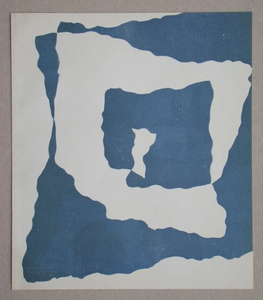 Gravure Sur Bois Arp - Configuration I, 1949