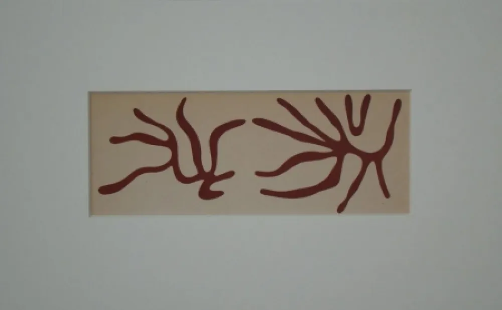 Lithographie Arp - Constellation