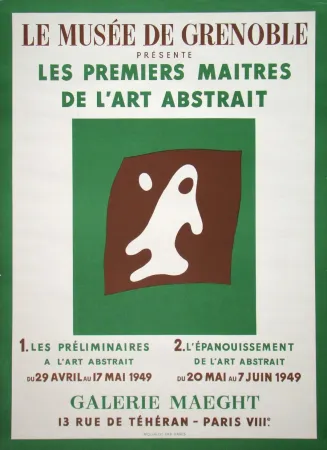 Affiche Arp - Les premiers maîtres de l'art abstrait