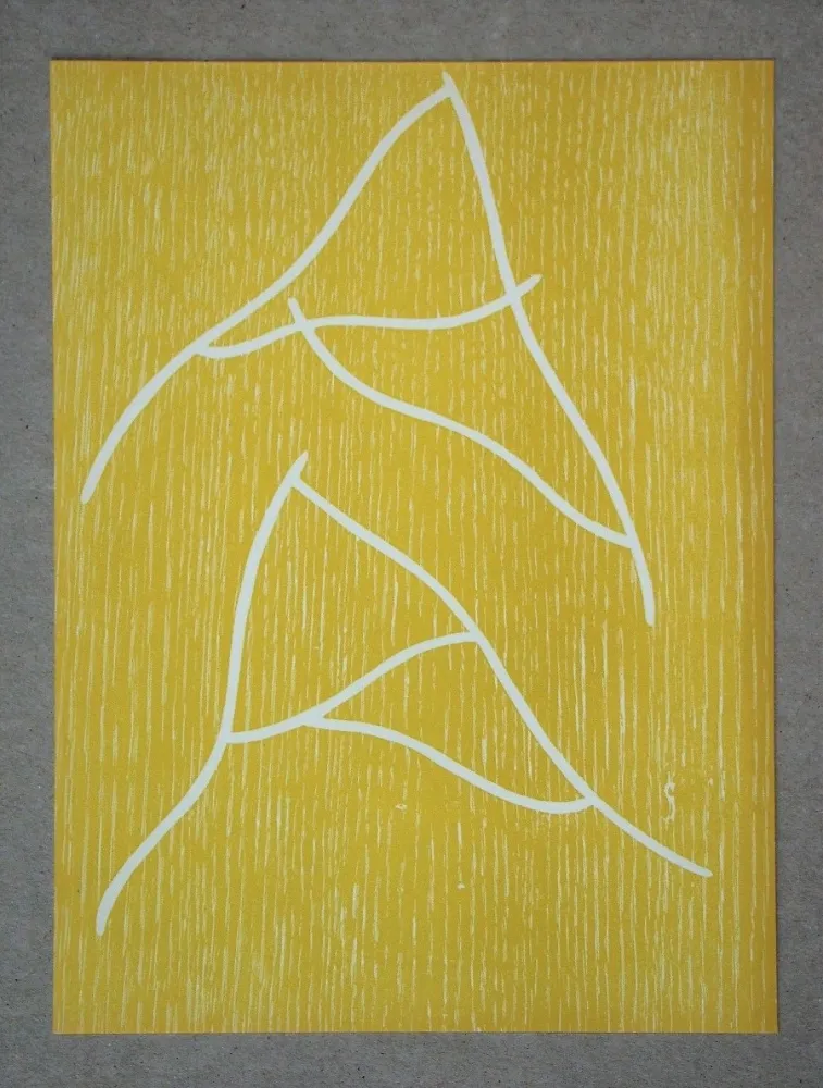 Gravure Sur Bois Arp - On my way