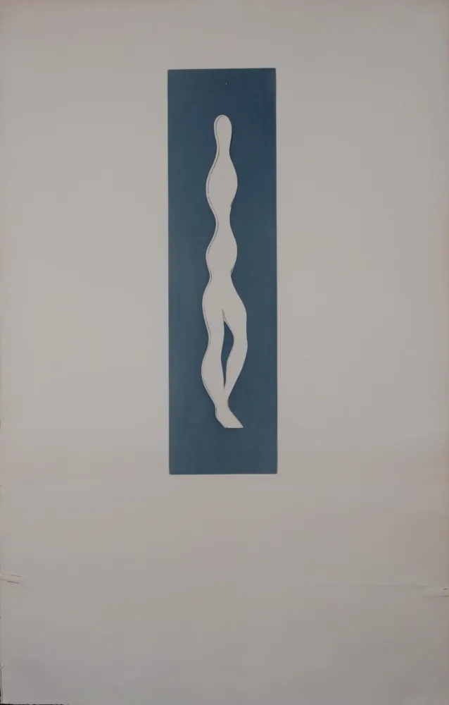 Aquatinte Arp - Poupée, c.1960