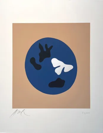 Sérigraphie Arp - Sans titre