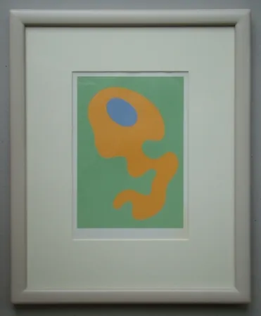 Lithographie Arp - Wolkengeschöpf