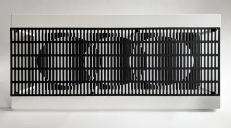 Multiple Asis - 3 ovals noir et blanc