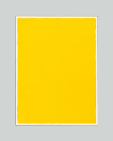 Aucune Technique Aubertin - Monocromo giallo