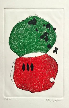 Eau-Forte Et Aquatinte Azuma - Il fiore della poesia orientale