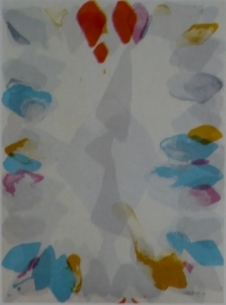 Lithographie Baber - Mountain 3