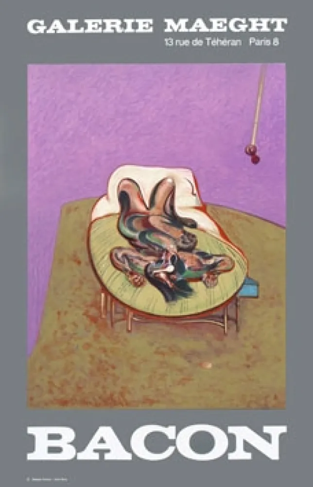 Affiche Bacon - Affiche en lithographie