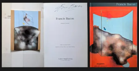 Livre Illustré Bacon - Francis Bacon - Peintures Récentes - Hand-Signed catalog with invitation, 1984