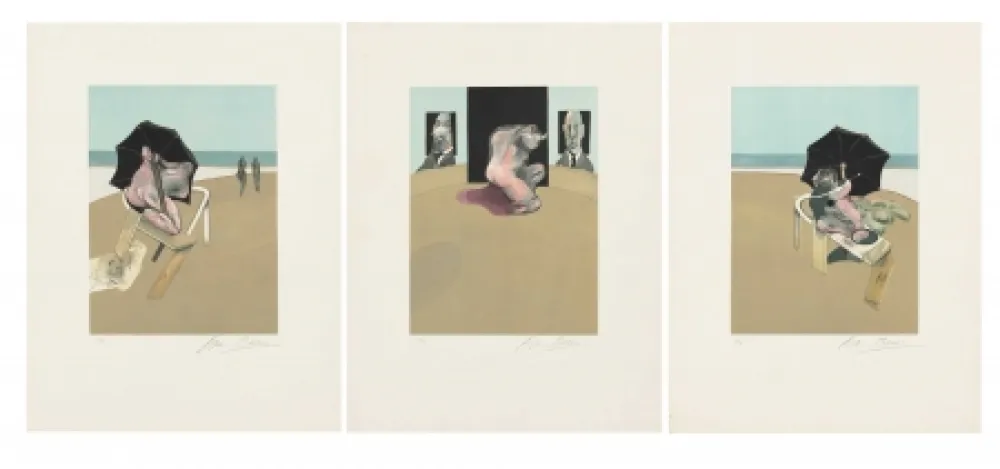 Gravure Bacon - Metropolitan Triptych (Large Version) 