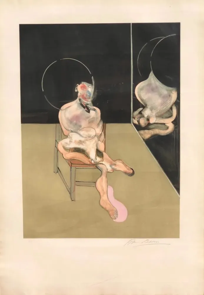 Eau-Forte Bacon - Seated Figure